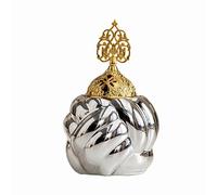 PANFHGFG Quemadores de incienso de cerámica de Oriente Medio, difusor de fragancias, pieza decorativa para decoración del hogar y exhibición de plantas, quemadores de incienso perfumados
