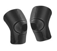 PANFHGFG Rodillera con estabilizadores de resorte, soporte para rótula, rodillera elástica para mujeres, hombres, baloncesto, correr, protector de ciclismo para deportes