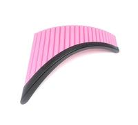 Panflute 22 Tubos Material Plástico ABS G Key Panpipes Instrumentos Musicales Pan Xiao Flauta Con Bolsa (Color : Pink Right Hand)