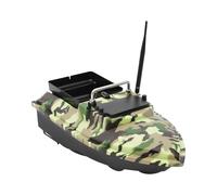 panfudongk Barco de pesca con mando a distancia, 500 m, alcance de 1 m/s, 3-4 fuerza del viento, ABS, acero inoxidable, ligero, 5,79 kg, para piscina, lago, pesca con 2 pilas, bolsa portátil