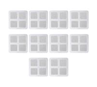 PANGBOER 10 Pegatinas para Drenaje de baño, atrapapelos, Protectores de Drenaje de Ducha de un Uso para Fregadero, bañera, Cubierta de desagües de Piso, Cubiertas de Ducha de un Uso
