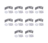 PANGBOER 10 Uds Llavero de recuerdos de álbum en miniatura, llavero acrílico, accesorio colgante para amantes de la música, bolso hecho a mano, decoración, regalo de estrella Fandom