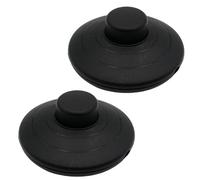 PANGBOER 2 uds interruptores de pie de Suelo interruptores de lámpara de Pedal en línea Redondos Interruptor de pie de Control de botón de Paso para lámpara