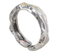 PANGBOER Anillos resistentes de zinc con piedra de deseo decoración de aleación para uso diario, fiestas u ocasiones especiales que le dan a la joyería un encanto único diseño vintage, como se