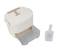 PANGBOER Bandeja tipo cajón con tapa, apilable, congelador, contenedor para cócteles, almacenamiento de alimentos para bebés