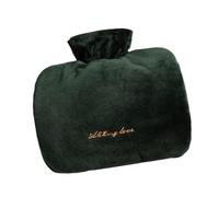 PANGBOER Bolsa de agua caliente de PVC a prueba de fugas con doble bolsillo de mano de dibujos animados para el hogar, oficina, viajes, invierno, calor de las manos