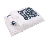 PANGBOER Cama cueva para acurrucarse para perros pequeños, nido autocalentable, calmante y acogedor, cojín cubierto con bonita bolsa de almohada con almohada para gatos de interior, exteriores, camas