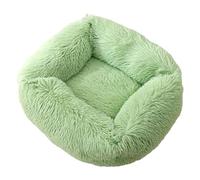 PANGBOER Cama para perro, nido peludo para cachorros pequeños, gatitos, canasta para perros con funda gruesa, sofá multicolor