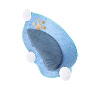 PANGBOER Cómoda Hamaca con Ventana para Gatitos Cama Manchas Gatos Suave Relajante Dormir Tumbona Cama Colgante Ventosas