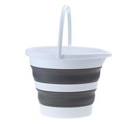 PANGBOER Cubo de agua plegable redondo para limpieza de la casa, ahorro de espacio, maceta de agua al aire libre para jardín, cubos de pesca portátiles