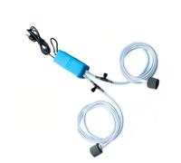 PANGBOER Elegantes bombas de aire USB de doble puerto para acuarios para tanques de agua dulce con fuente de alimentación USB, aireador alimentado por uso doméstico