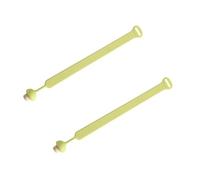 PANGBOER Elevadores de tapa de inodoro de silicona de instalación rápida, 2 agarres en forma de hongo para el cuidado del baño antideslizante, fácil de instalar, mango del asiento del inodoro