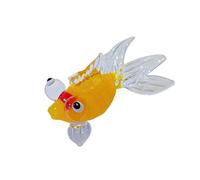 PANGBOER Escultura de Vidrio de Chino con simbolismo de Buena Fortuna, Regalo Decorativo para Celebraciones de Bodas, Estatua de en Miniatura