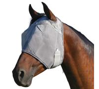 PANGBOER Gafas de protección para caballo, con orejas de Goggas, cómodas, protección solar, malla para caballo, protección para la mosca, suministro ecuestre, transpirable, protector de oído