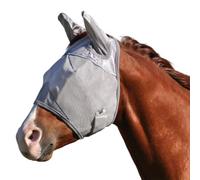 PANGBOER Gafas de protección para caballo, con orejas de Goggas, cómodas, protección solar, malla para caballo, protección para la mosca, suministro ecuestre, transpirable, protector de oído