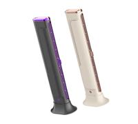 PANGBOER Juego de ventiladores de circulación de aire para hogar, estilo de columna delgada sin aspas, de piezas, posicionamiento listo para la, escritorio de estudio, mesita de noche,