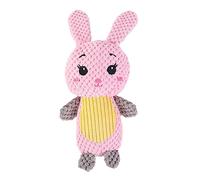 PANGBOER Juguete masticable para perros con forma de tirón de guerra para perros pequeños, forma de animal masticable con limpieza de dientes chirriante