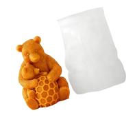 PANGBOER Molde de silicona de grado alimenticio para resina, jabón, chocolate, hornear, decoración del hogar, molde de animales