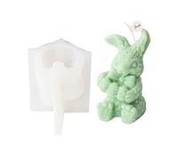 PANGBOER Moldes de fundición de resina, molde geométrico de silicona 3D, moldes de silicona para hacer moldes perfumados