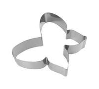 PANGBOER Moldes multiusos con forma de mariposa, moldes para mousses y anillos para hornear en el hogar, manualidades, decoración perfecta de postres, pasteles, herramienta precisa para cortar tartas