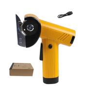 PANGBOER Potentes tijeras eléctricas de mano para un corte rápido de telas con agarre ergonómico y características