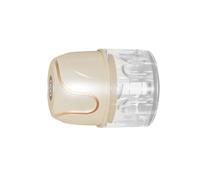 PANGBOER Procesador eléctrico de ajo con 3 sacapuntas de acero inoxidable 304 y motor fuerte de 45 W para una rápida preparación de puré en la orilla