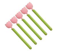 PANGBOER Sellador de alimentos multiusos con forma de tulipanes con diseños de solución de almacenamiento para aperitivos y más clips de almacenamiento