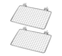 PANGBOER Soporte de acero inoxidable para loros con diseño de fácil instalación para un descanso seguro y plataforma de escalada para pájaros