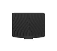 PANGBOER Tapetes de drenaje de silicona con diseño inclinado para un drenaje rápido del agua a 230 °C, base antideslizante para platos