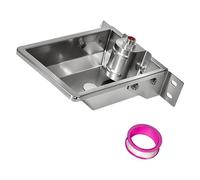 PANGBOER Tazón automático de agua para caballos y vacas, dispensador de ganado para lechones, ganado, burro, cuenco automático