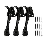 PANGBOER Topes de puerta fáciles para pedales, soporte de suelo autoadhesivo, protectores de pared, topes de puerta a prueba de perros