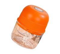 PANGBOER Triturador de ajo eléctrico portátil para verduras, 260 ml, molinillo de cebolla, procesador de alimentos, utensilio de cocina para preparación