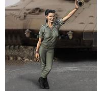 PANGCHENG 1/35 Soporte de Oficial Moderno Figura de Resina Kits de Modelos en Miniatura Sin ensamblar sin Pintar