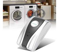 Pangdingk Power Factor Saver, EU Plug 90-250v Abs + Componentes electrónicos Dispositivo de4.7 X 2.1 X 1.6 In para Home Factory