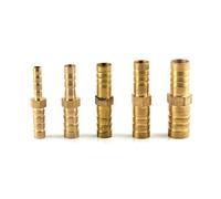 Pangocho Accesorios de tubería de púas de torre neumática de latón reductor recto adaptador de Gas de agua de aceite 4 5 6 8 10 12 14 19 25mm(12mm to 6mm)