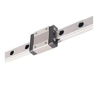 Pangocho Carril lineal CNC Deslizador de riel lineal en miniatura MGN9, 100, 200, 350, 450, 550, 700, 900mm, guía lineal MGN9H MGN9C, 1 unidad(MGN9C,500mm)