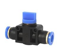 Pangocho Empuje rápido for tubo de manguera, controlador de interruptor de plástico de velocidad, accesorios de aire, piezas neumáticas, conector de 4mm, 6mm, 8mm, 10mm, 12mm(HVFF,OD 10 MM)