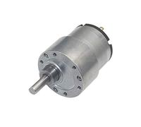 Pangocho Jinchao-Motor de Corriente Continua Motor eléctrico de Caja de Engranaje de Alto Torque, JGB37-520 37mm 12V DC 7RPM a 960RPM, Fácil de Instalar (Speed(RPM) : 7rpm, Voltage(V) : 12V)