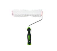 Pangolino - Rodillo de ventilación de 25 cm - Soporte de metal de un solo brazo - Longitud de la púa: 21 mm - Calidad profesional - Rodillo de púas para la ventilación de revestimientos de suelos