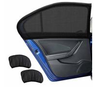 PANGUYN 2 Piezas Parasol Coche Ventana Trasera para Kia XCeed 3 (III) CD I 2019-2024, Malla Protección UV Transpirable Oscurecedor Elástica Cubierta Protectora Negra