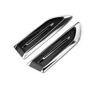 PANGUYN 2 Piezas Rejillas de ventilación Falsas en los Guardabarros del Coche para Renault Talisman Grandtour KP I 2016-2022, Protección antirrayas, Mejora la Apariencia