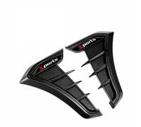 PANGUYN 2 Piezas Spoiler Canard para Parachoques Delantero para BMW X5 M (E70) 2010-2013, Protector Parachoques Splitter Winglets Fibra de Carbono Alerón Coche