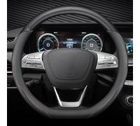 PANGUYN Funda Volante Coche para BMW 7er Typ G11 / G12 AB Bj. 10/2015-2018, Funda Volante Cuero 37-38cm Antideslizante Transpirable Cubierta de Volantes Forma D,D