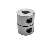 Pangyoo 1 Uds D16L16 diámetro de acoplamiento de abrazadera rígida 2mm 3mm 3,17mm 4mm 5mm 6mm 6,35mm 8mm acoplador de Motor de eje de mandíbula de aluminio(3mm to 8mm)