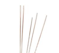 Pangyoo 5 varillas redondas de cobre (0,8 mm, 0,9 mm, 1 mm, 1,1 mm, 1,5 mm, 1,8 mm, 2 mm y 18 mm de diámetro, longitud de 500 mm).(3x500mm)