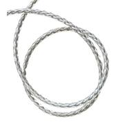 Pangyoo Cable eléctrico Cable trenzado transparente de 2x0,75mm, Cable textil redondo, Cable eléctrico de lámpara Vintage, línea de lámpara de luz colgante Retro(Size:2m)
