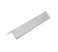 Pangyoo Soporte de acero inoxidable en forma de L con pasador de 10 mm y placa de acero angular de 50 cm for soporte de tubería de almacenamiento(S19mmxS19mmxT2mm)