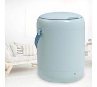 PanHuiWen Mini Lavadora Portatil Manual Centrifugadora Ropa 2.8L Función antibacteriana de luz Azul para Apartamentos de Viaje, dormitorios, Calcetines,Blue