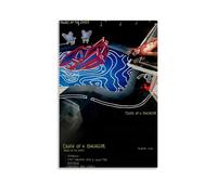 Panic! at The Disco Death of A Bachelor - Lienzo decorativo para pared, adecuado para dormitorio, comedor y sala de estar, hermosas obras de arte son un gran regalo para amigos, estilo sin marco, 20 x