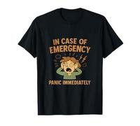 Panic Comic Doodle Earthy Vibe Camiseta